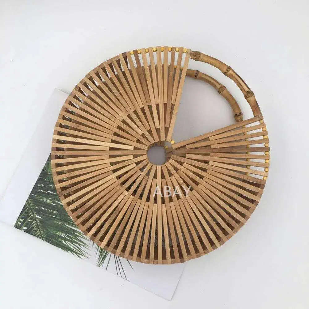 Realer Брендовая женская сумка для путешествий деревянный пляжная высокое качество