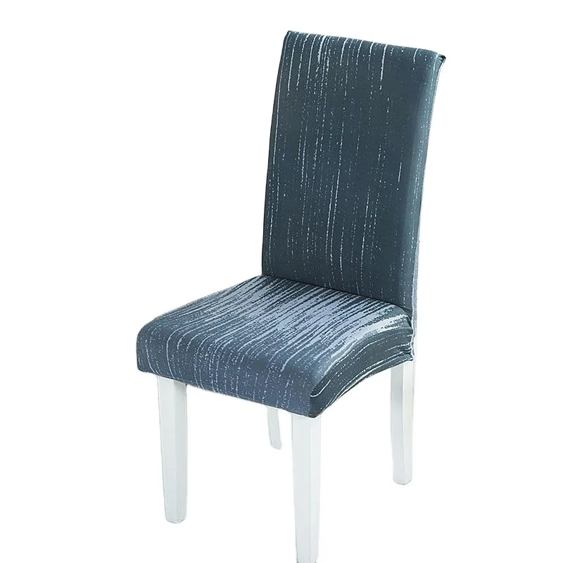 

Geometric Dining Chair Cover Spandex Elastic Chair Slipcover Case Stretch Chair Covers for Wedding Hotel Banquet Dining Room