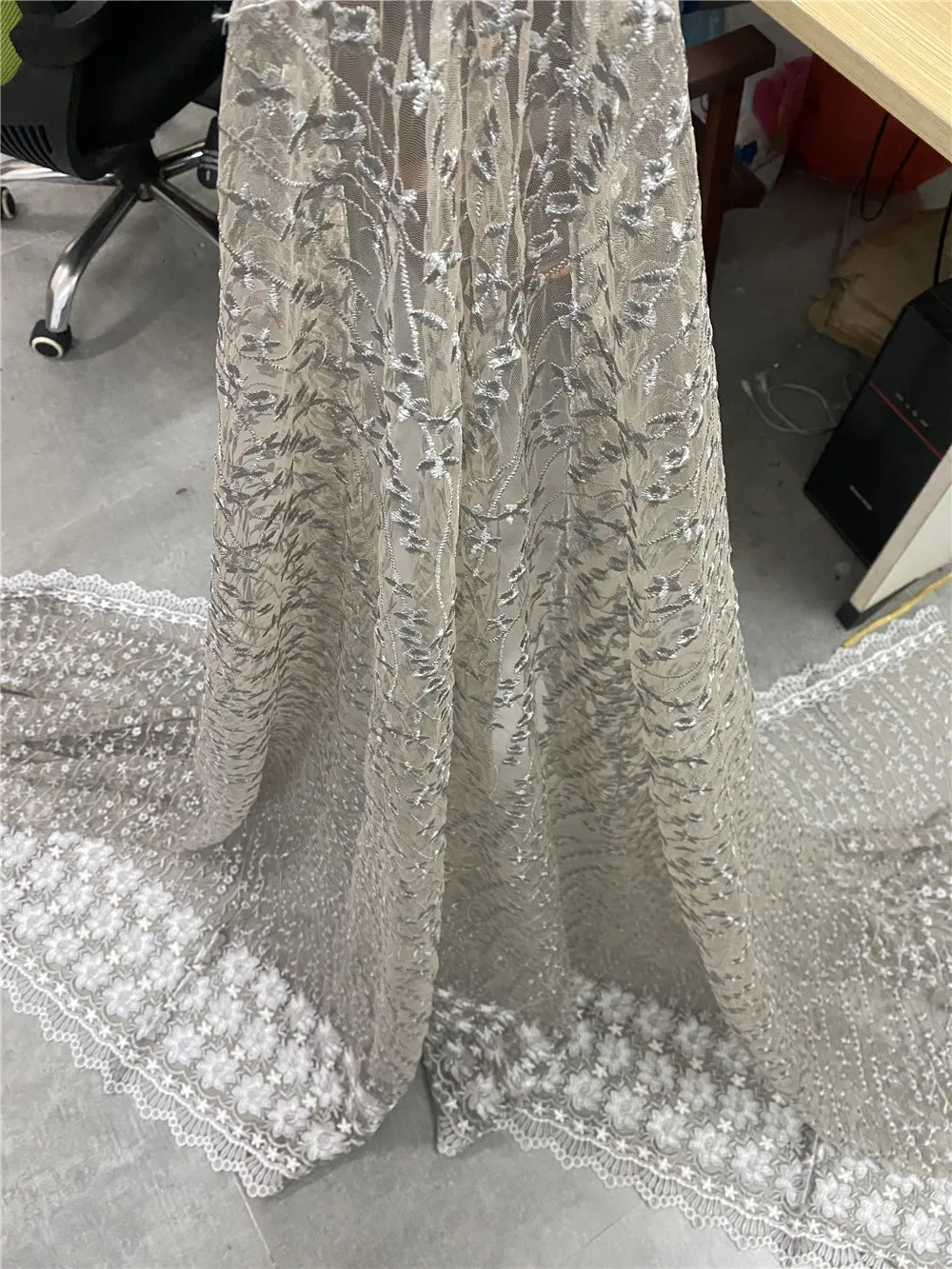 Африканская кружевная ткань NIAI NI2764 2020 Высококачественная нигерийская для