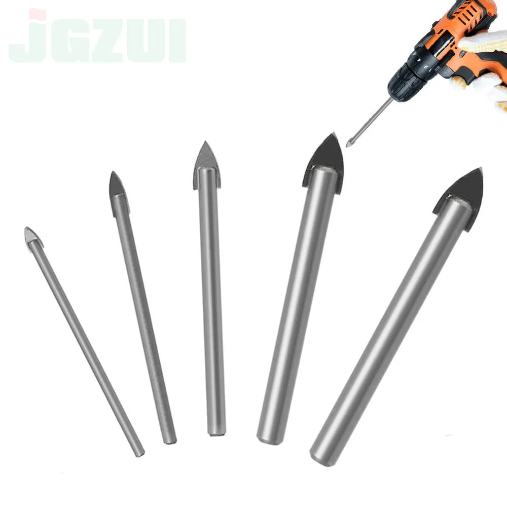 5 шт. набор стеклянных Сверл с круглым хвостовиком 3 4 6 8 10 мм настенная плитка