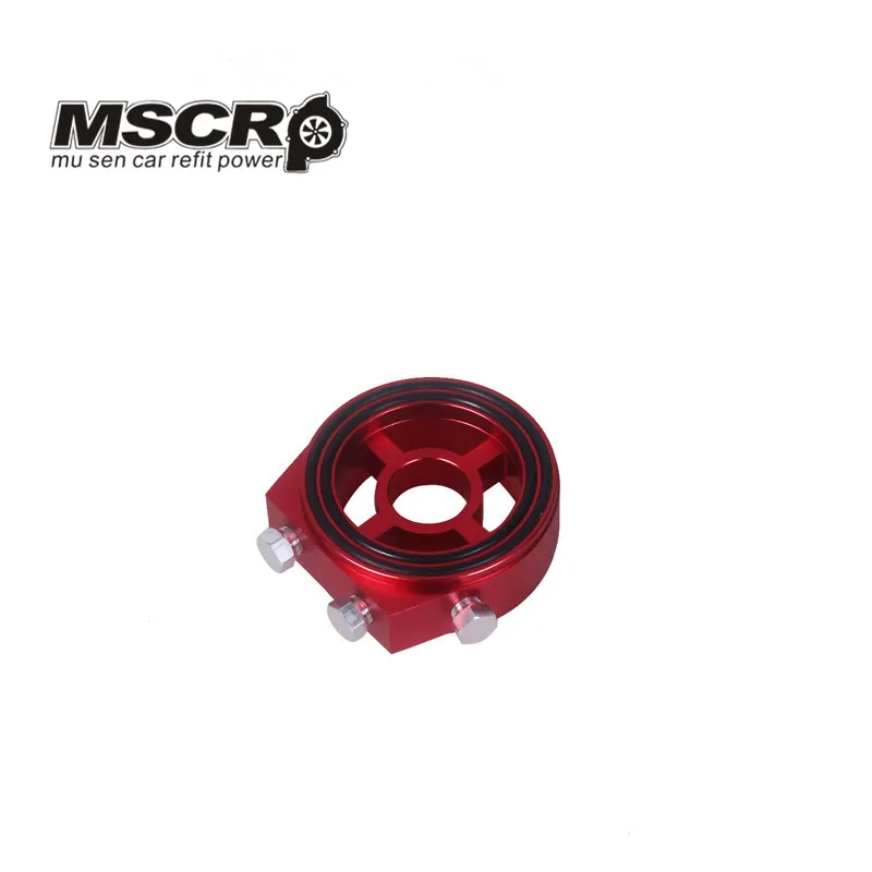 M20X1.5 3/4 16 1/8 NPT алюминиевый гоночный манометр Масляный фильтр Сэндвич адаптер|adapter