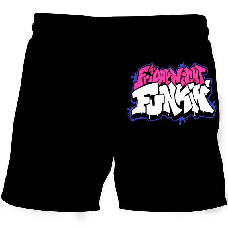 Шорты для мальчиков и девочек 4 14 лет забавные Пляжные штаны из полиэстера с