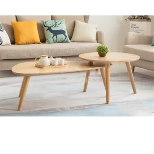 Скандинавский круглый диван с двух сторон чайный стол комбинированный набор из цельного дерева для гостиной современный простой креативный простой чайный столик для гостиной
