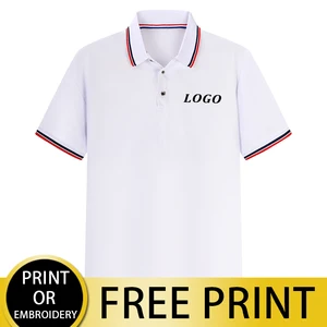 CUST Freely Design Male And Female Polo Shirts, Custom Printed Patterns, Embroidery, Company Team Uniform Tops, Couple Clothes
