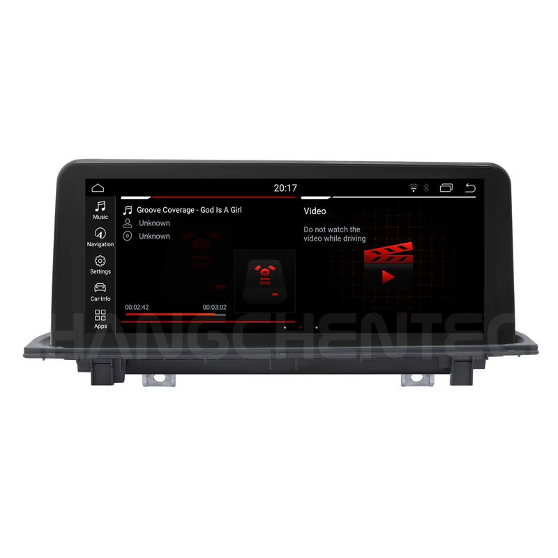 Новый Android 10 Мультимедиа GPS навигационная система для BMW X1 F48 с 64G rom HD Черный