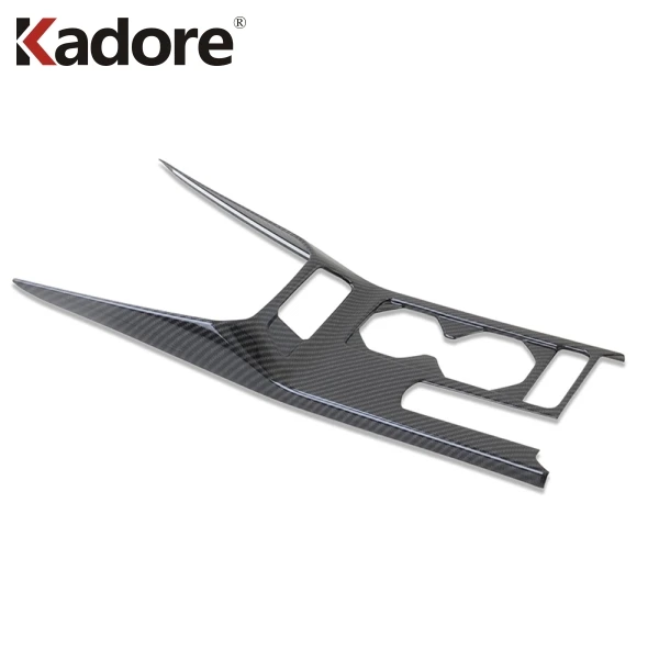Для Volkswagen T-Cross карбоновое волокно отделка держатель чашки декоративный переводная картинка в виде рамки крышка наклейка крышка автомобильные аксессуары