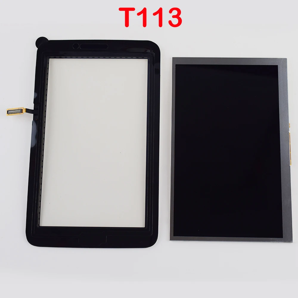 100% тест хорошо для Samsung Galaxy Tab 3 Lite SM T116 T113 сенсорный экран дигитайзер сенсорная
