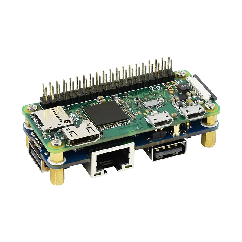 Waveshare Ethernet/usb-хаб HAT (B) для серии Raspberry Pi 1x порт Ethernet RJ45 3x USB s | Компьютеры и офис