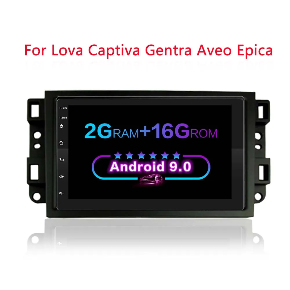 7 дюймовый 2G RAM Android 9 0 автомобильный DVD мультимедийный плеер для Chevrolet Lova Captiva Gentra