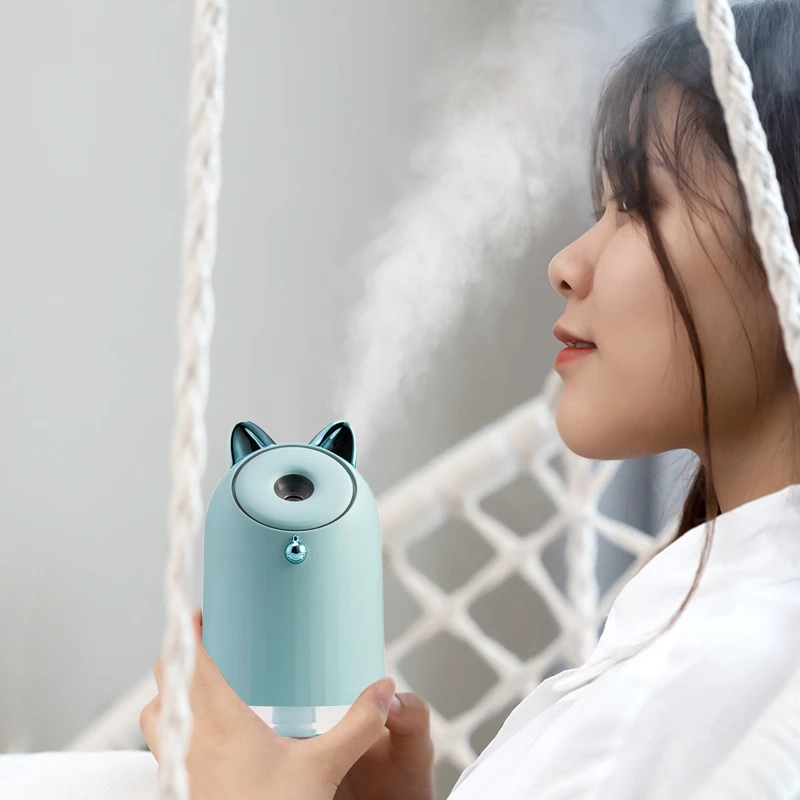 

Air Humidifier USB Portable Humidifier LED Light Air Humidifier Essential Purifier Ultrasonic Aromatherapy Diffuser