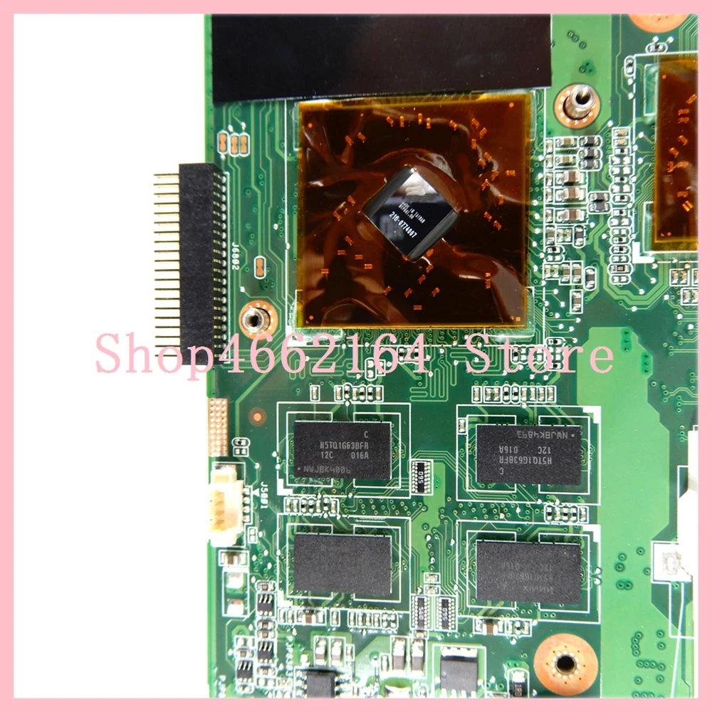 Материнская плата для ноутбука K52DR для ASUS K52DY A52D K52DE K52D X52D с основной платой 8 * память 100% проверена на работоспособность, бесплатная доставка