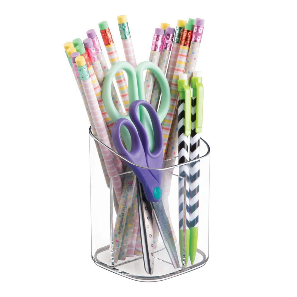 

Transparent Acrylic Pen Pencil Holder Makeup Brush Cosmetic Storage Box MAZI888