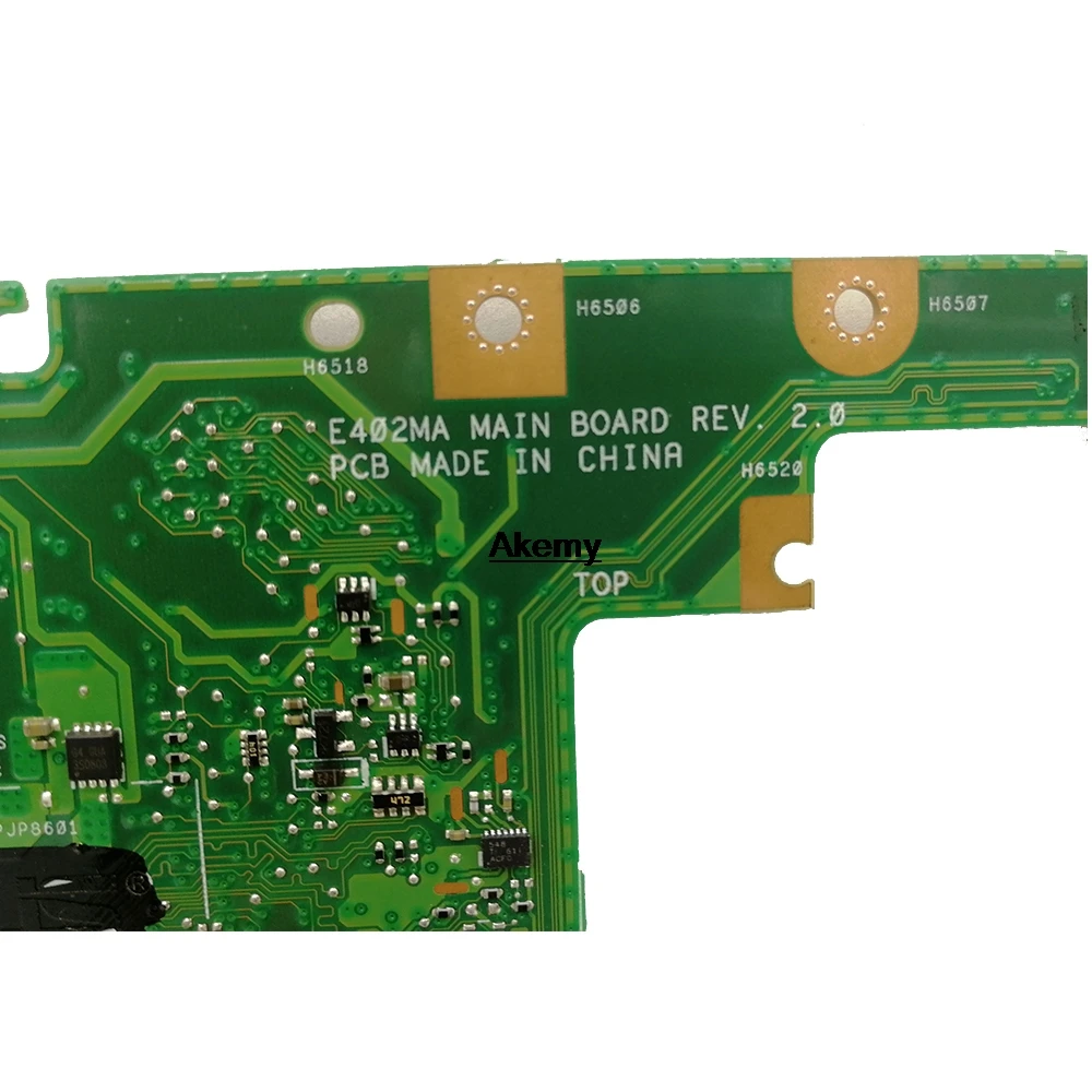 

E502MA Laptop Motherboard For ASUS Suitable for 15" laptops E502MA E502M Mainboard W/(N2840 CPU+2GB RAM+ 32G SSD)100% Test Ok