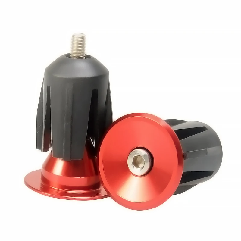 

1 Pair/2pcs Bike Handlebar Plugs Bicycle Grips Caps Covers Aluminum Alloy Bike Handlebar End Plugs Mtb Bicycle Handlebar Plug