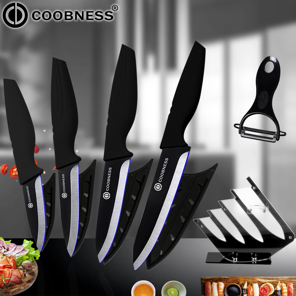Кухонные ножи COOBNESS набор кухонных ножей 3 ''для очистки овощей 4'' утилита 5