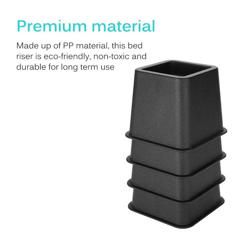 4 шт для ножек Стула Пакет регулируемая кровать мебель подступни возвышение в