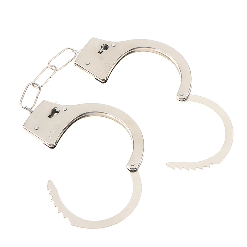 1 шт., Детские Металлические наручники для розыгрыша