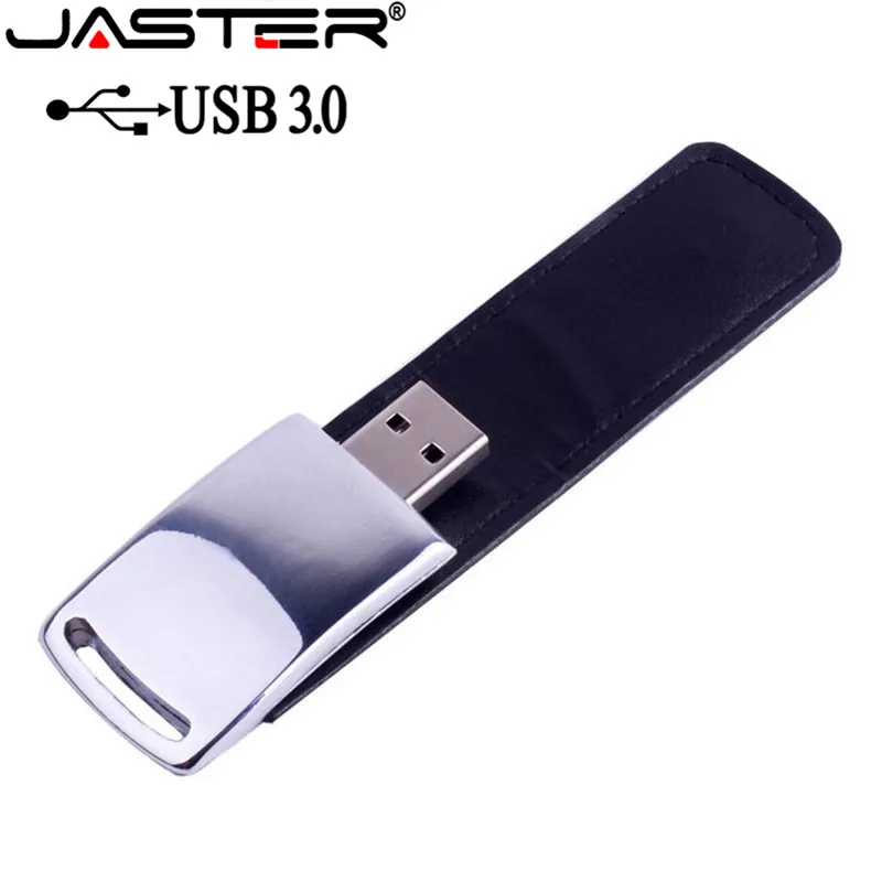 Корабль USB 3 0 клиентский логотип металлический кожаный usb + Подарочная коробка