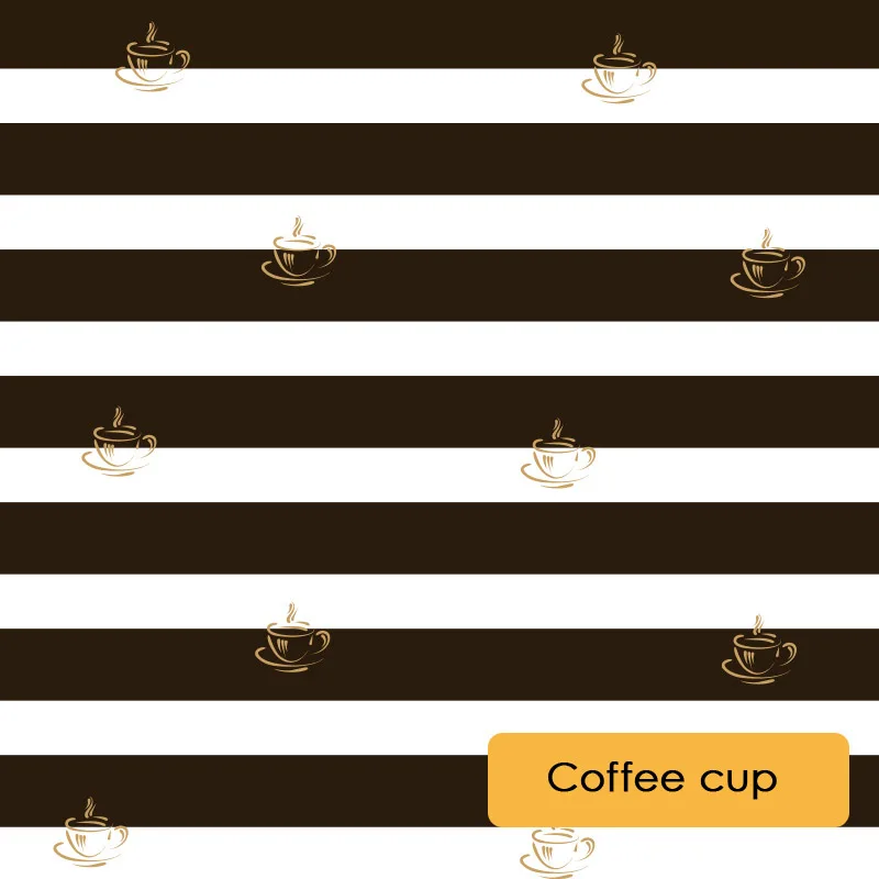 Coffee cup Высокое качество беспроводные Пружинные рулонные шторы пульсация овсянка флаг звезда цифровая печать затемненные рулонные шторы для детской комнаты - Цвет: Coffee cup