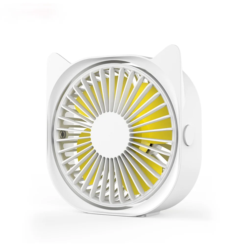 

360 Rotation USB Fan Cooling Mini Fan Mute Cooler For Office Cool Fans Car Home Notebook Laptop Personal Portable Cooling Fan