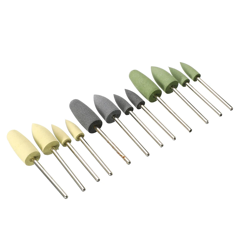 12PCS/kit Dental Polishing Bur Set Oral Hygiene Resin Base Hidden Denture Kits For Low-Speed Handpiece Teeth Whitening | Красота и