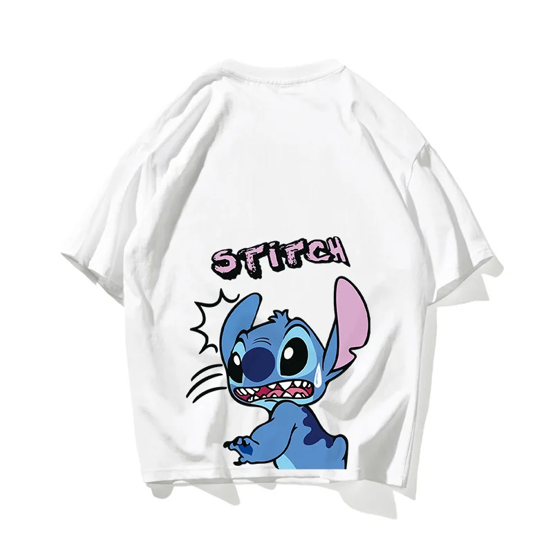 

Startle Stitch Hip Hop Oversize Couple T Shirt Men Streetwear Harajuku Tshirt Short Sleeve Cotton Loose HipHop T-Shirt Basic