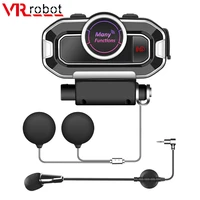 vr robot motorcycle headset waterproof bluetooth helmet wireless headphones long standby stereo music player support fm radio