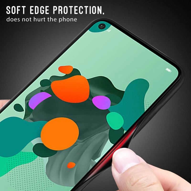 Стеклянный чехол для Huawei Y7 Pro Prime Y9 2019 Mate 30 Lite градиентная полоса защитная рамка из
