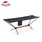 Туристический гамак Naturehike NH20JJ011, Одноместный, складной гамак, портативный кронштейн из алюминиевого сплава, кровать для кемпинга