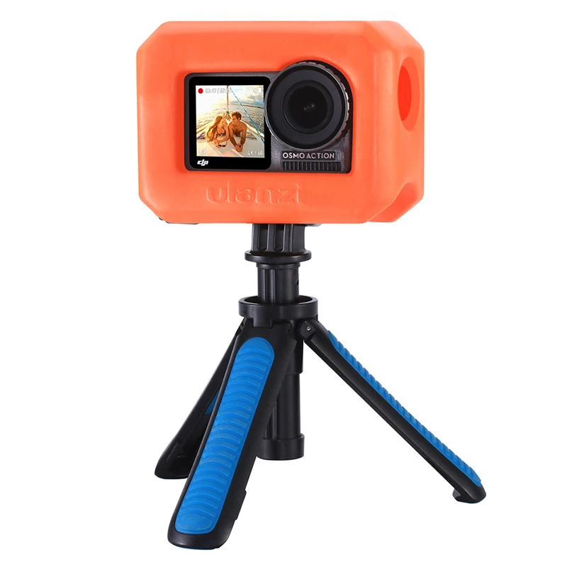 Оранжевый защитный чехол из ЭВА для DJI Osmo Action водный плавающий аксессуары