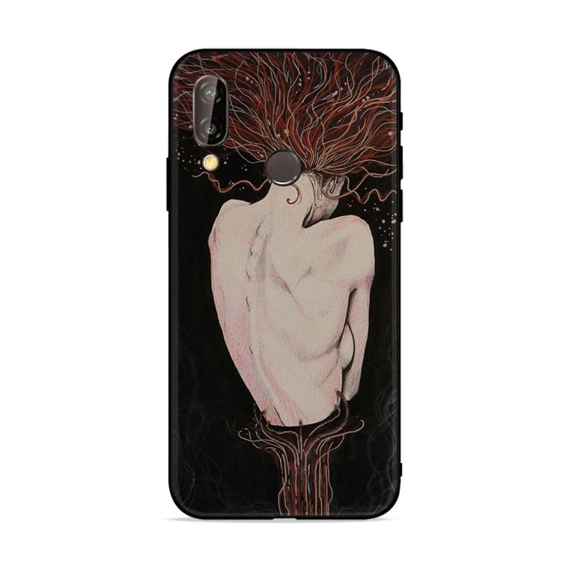 

Phone Case For Huawei P40 Pro Plus Lite P20 Lite 2019 P20 Pro Lite Cases Back Cover Soft TPU Myths legends