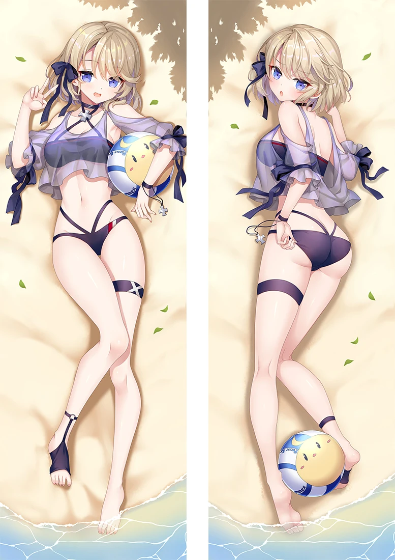 Dakimakura Аниме Azur Lane Z23 двухсторонним принтом в натуральную величину тела Подушка