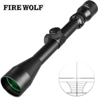 3 9x40 hunting air rifle scope wire rangefinder reticle crossbow or mil dot reticle riflescope tactical optical sights