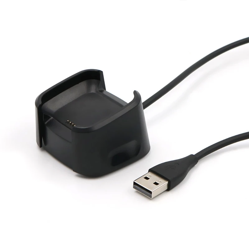 

USB Charging Cable Dock Cradle Station Power Fast Charger for Versa Band Smart Watch Replacement 40JB