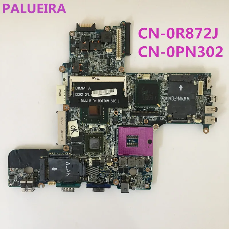 PALUBEIRA CN 0R872J 0PN302 для dell D630 Материнская плата ноутбука ddr2 pm965 la 3302p g86 621 a2 Бесплатная