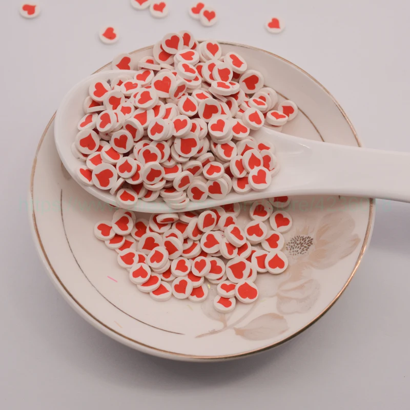 65 г милая красная в форме сердца Красочные Блестки для рукоделия скрапбукинг