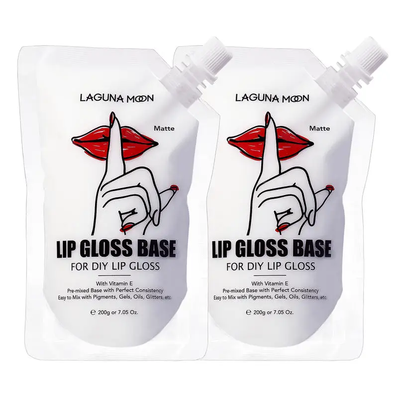 

Матовый блеск для губ Lagunamoon, базовое масло, 2 упаковки, 200 г, антипригарный блеск для губ, основа, аксессуары для рукоделия, блеск для губ, баль...