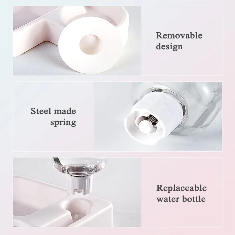 Кормушки для домашних питомцев автоматический контейнер питья и кормления кошек