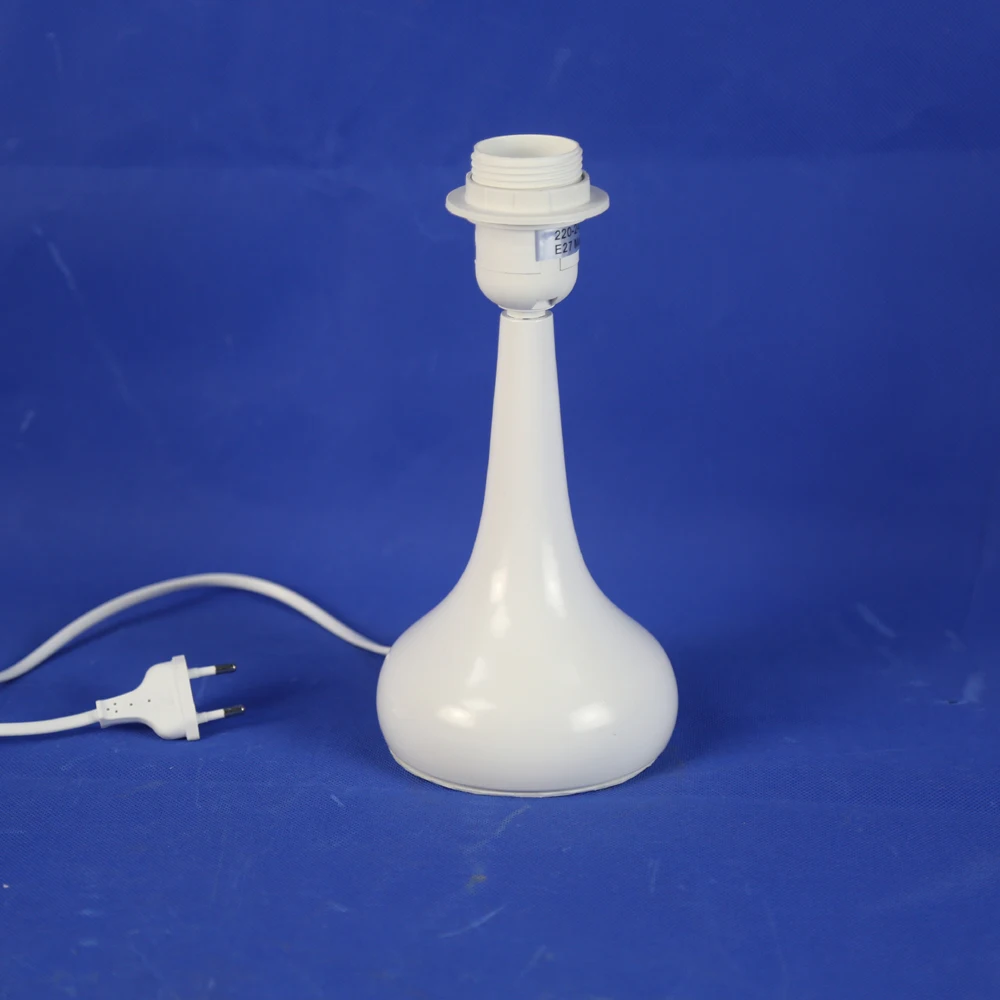 Простая Современная креативная прикроватная лампа OYGROUP в форме вазы Белый