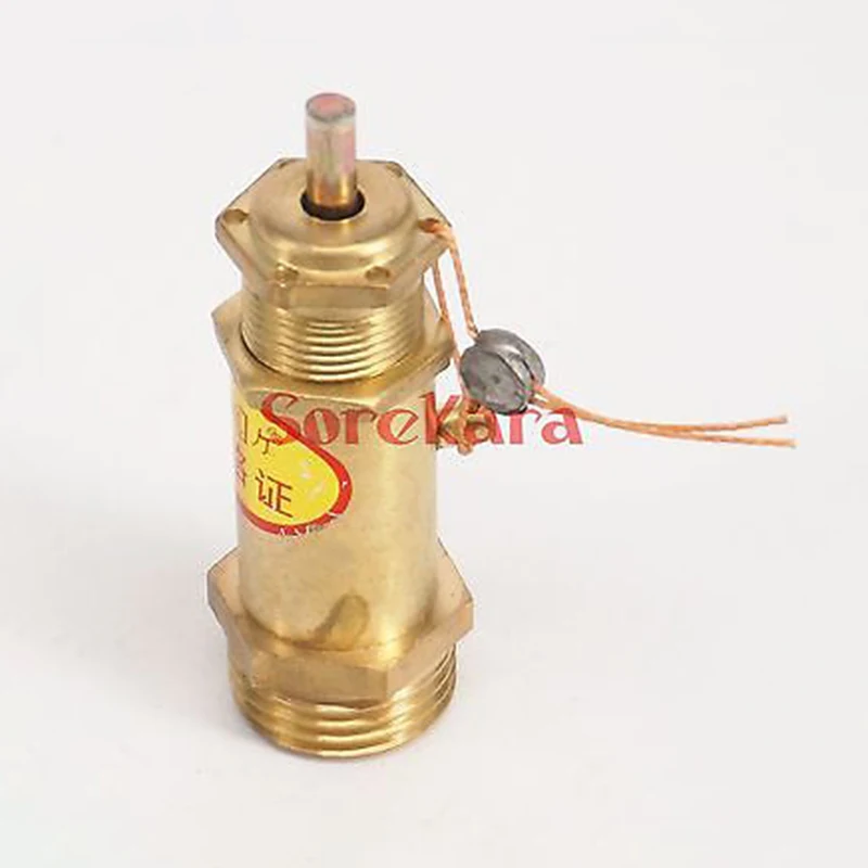 1/2 &quotBSP Мужская резьба 28 PSI латунный воздушный компрессор предохранительный