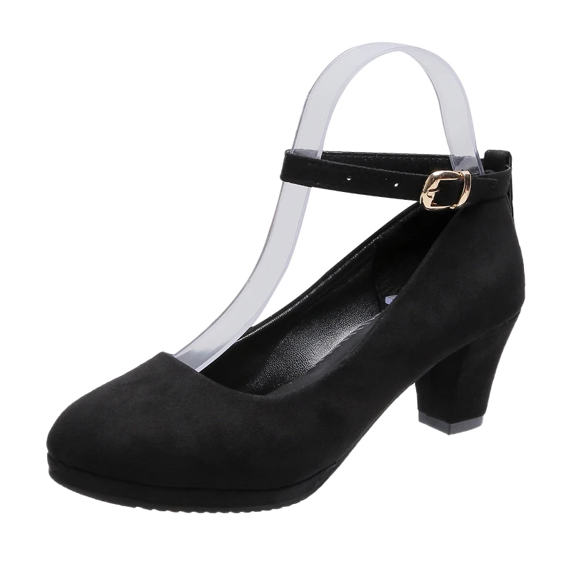 

Simple Suede High Heels Pump Shoes Fashion Pointed Toe High Heel Pumps for Women Party Shoes 2021 Spring Summer