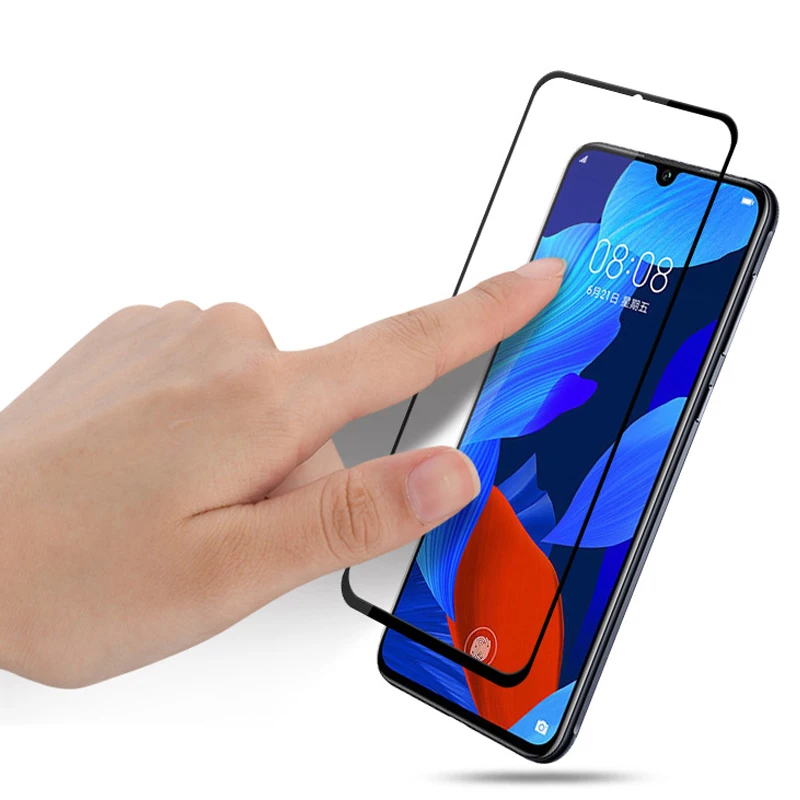 Полное покрытие из закаленного стекла для huawei nova 3 i e 4 5 t 3e 3i 5i pro 5pro защитная пленка
