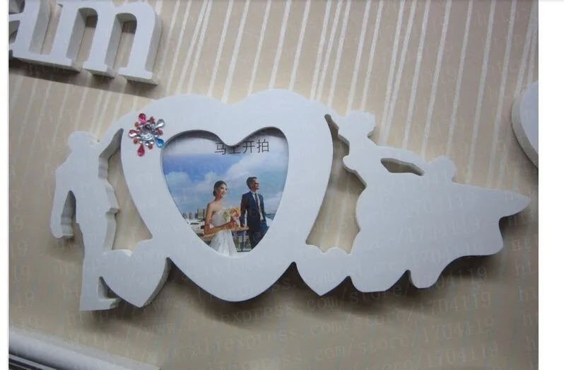 Настенные наклейки с надписью Соединенные деревянные|stand photo frames|photo framephoto frame |