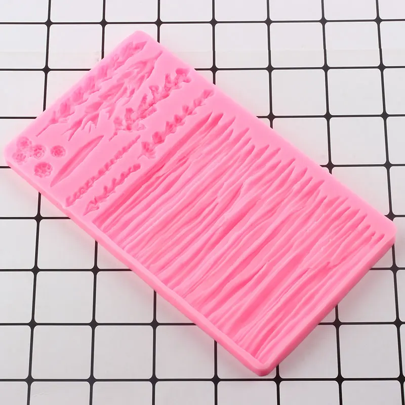 Силиконовая форма в виде дикого луга лаванды торта фотоформы инструменты для