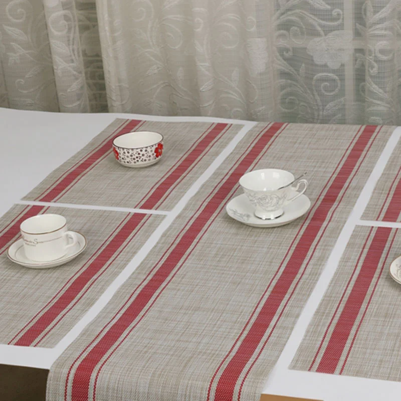 

2/4/6pcs 30x135CM Tablecloth For Table Table Runner Table Decoration for Home Party Christmas Decorations Table Mat For Home