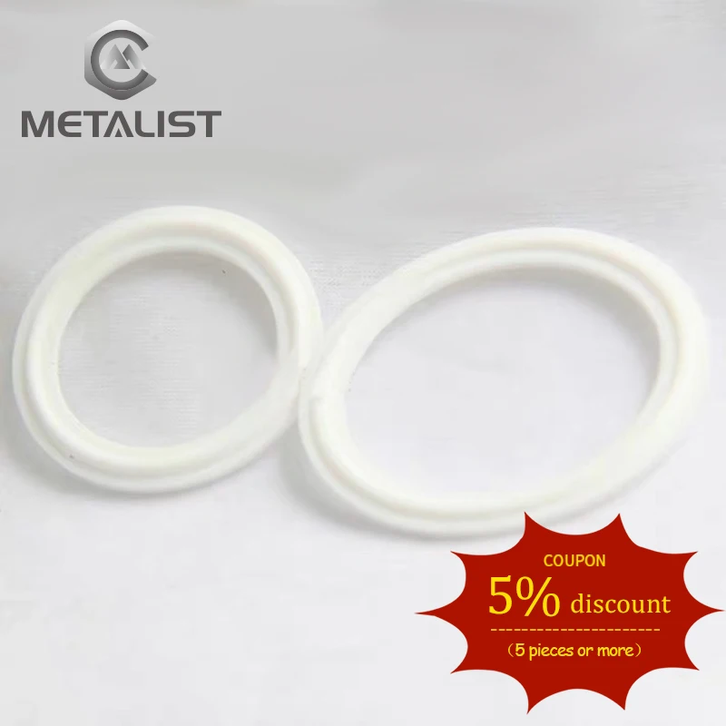 Металлист PTFE рифленая прокладка подходит для 45 мм. 51 мм трубы и 64 фланец OD