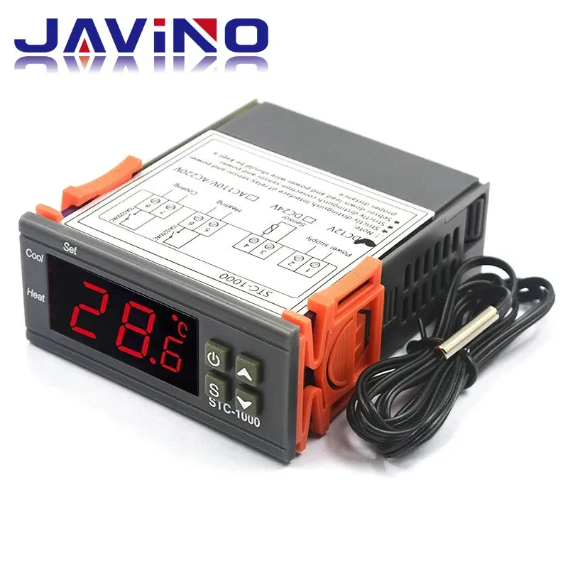 Цифровой регулятор температуры термостат терморегулятор реле инкубатора со