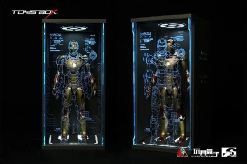 

Available in stock seconds for 6-inch Hanga dust box TOYS-BOX 1/12 holographic front panel.