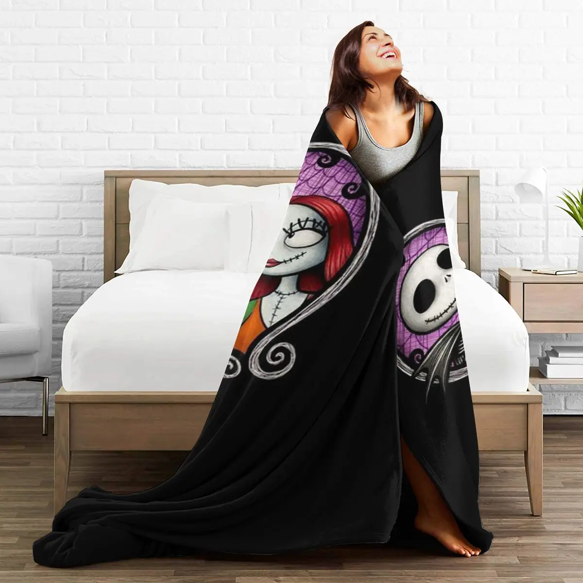 

3D Printed Blanket Draco Malfoy Collage Flange Blanket Bed Throw Soft Cartoon Printed Bedspread Bedspread Sofa Gift B001