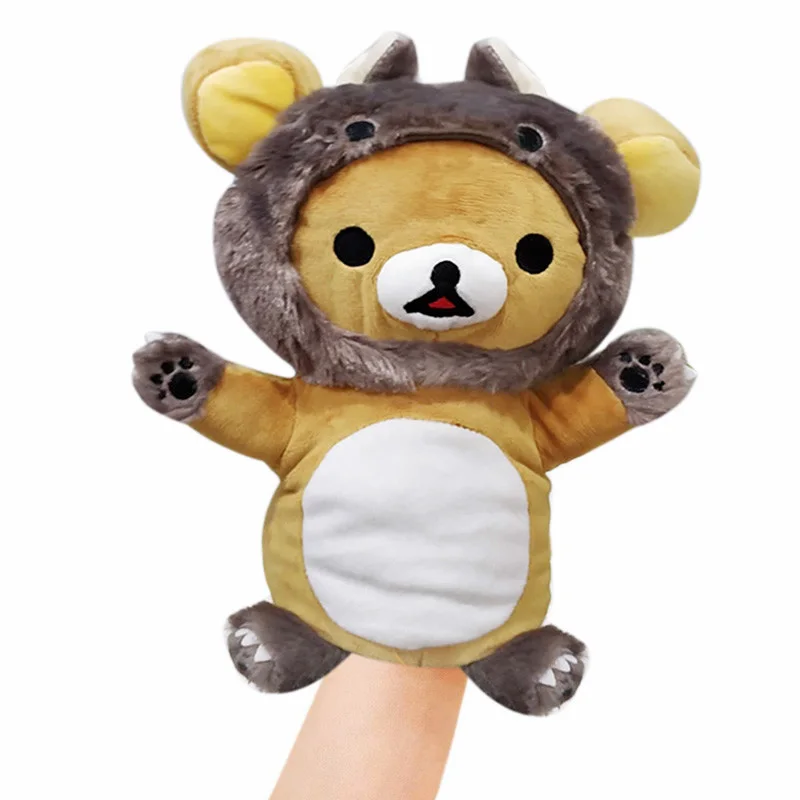 Новый Медведь Rilakkuma плюшевый игрушка Марионетка милые мягкие животные куклы